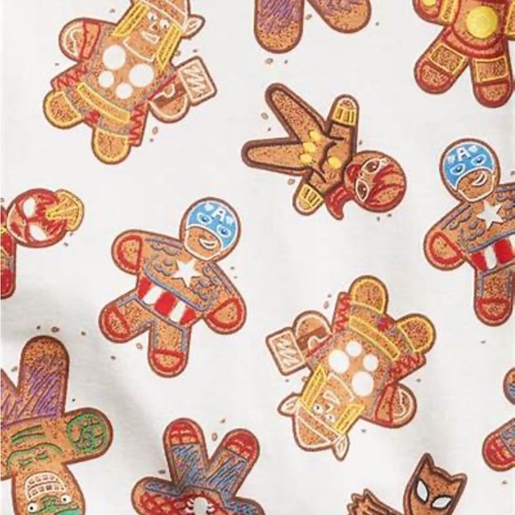 Gap Marvel Holiday Pajama Set - Picture 2 of 7